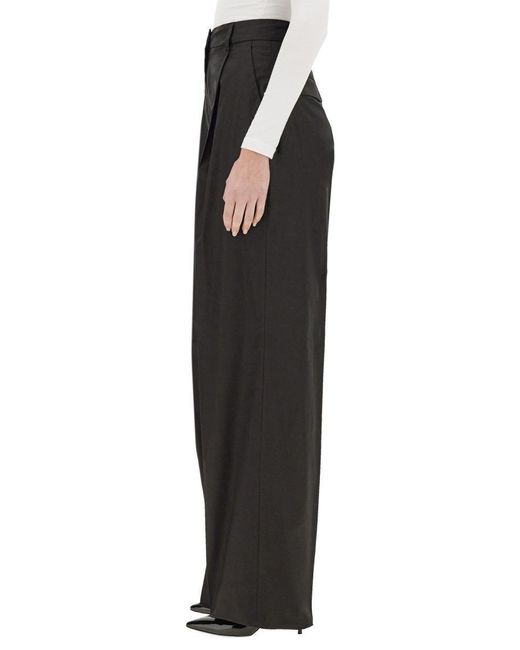 THE LATEST Black Poplin Pants