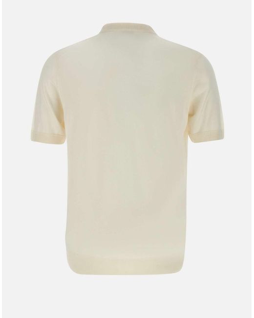 Eleventy White T-Shirts And Polos for men