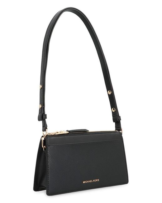MICHAEL Michael Kors Black Empire Leather Crossbody Bag