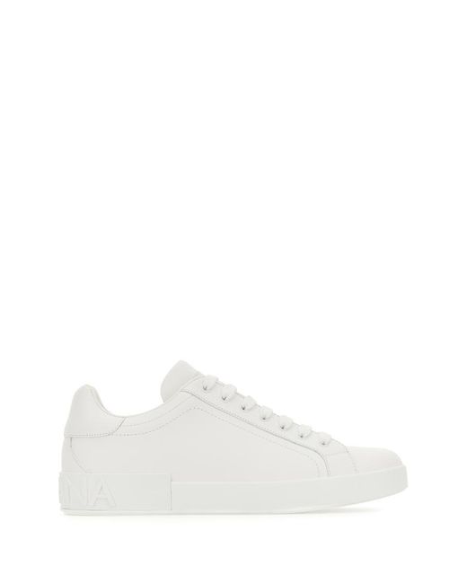 Dolce & Gabbana White Sneakers for men