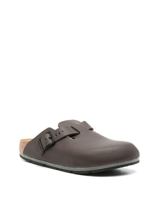 Birkenstock Gray Boston Pro 2.0 Slippers