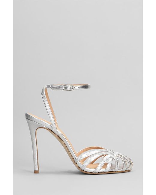 The Seller Metallic Sandals