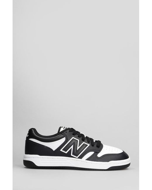 New Balance White 480 Sneakers for men