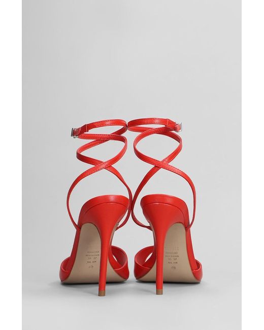 SCHUTZ SHOES Red Sandals