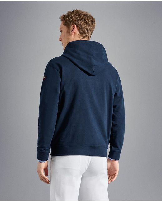 Paul & Shark Blue Sweatshirt for men