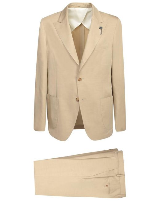 Lardini Natural Suits for men