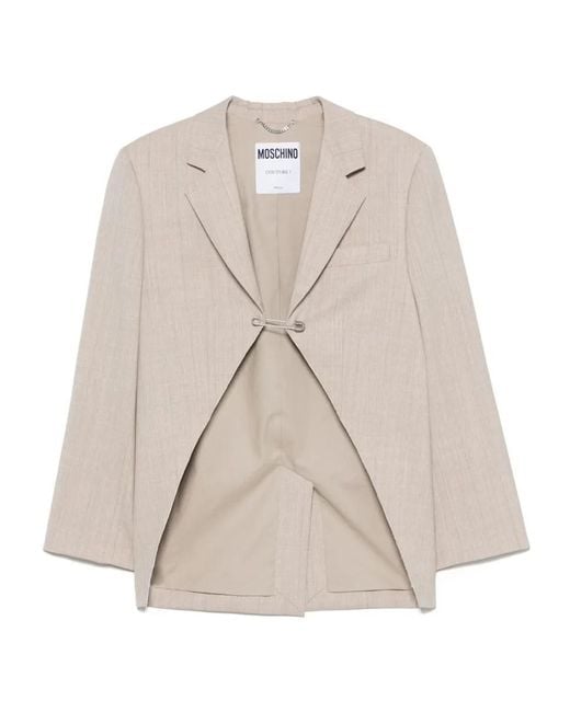 Moschino Natural Wool Jacket
