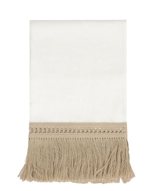 Max Mara Natural Grammo Linen Stole