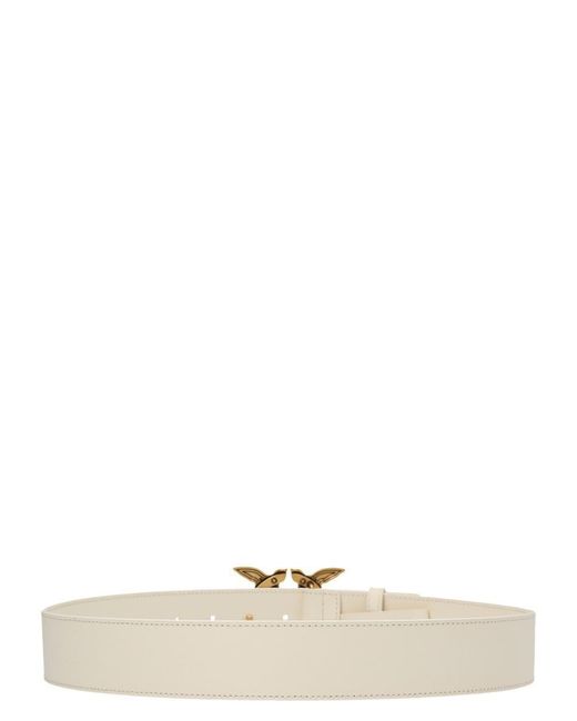 Pinko White 'Love Berry' Belt