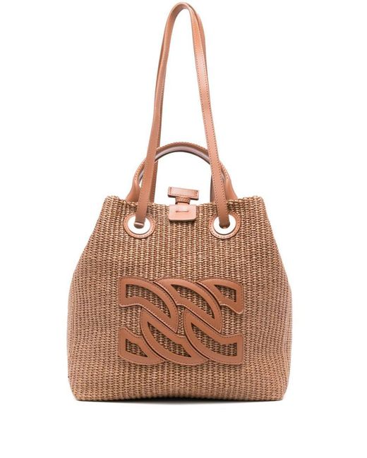 Casadei Natural Bags. Leather
