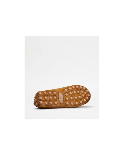 Tod's Brown Moccasins