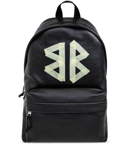 Balenciaga Black Tape Type Explorer Backpack for men