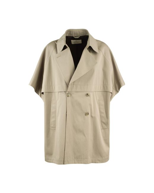 Herno Natural A-Shape Poncho