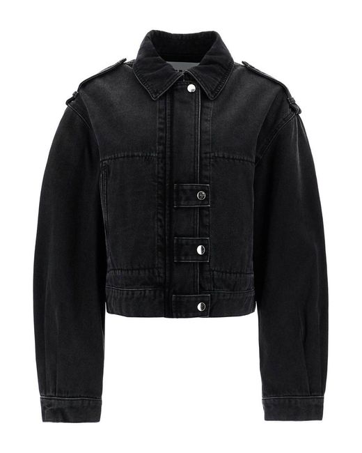 Isabel Marant Black 'Julie Denim Jacket