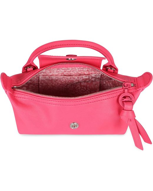 限定♡LONGCHAMP PLIAGE XTRA*手提げ バッグ Pink tas tote-bag Longchamp Le Pliage Xtra XS Handbag Pink