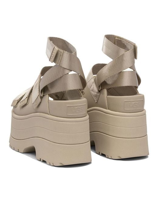 Ugg Metallic Goldenrise Sandals
