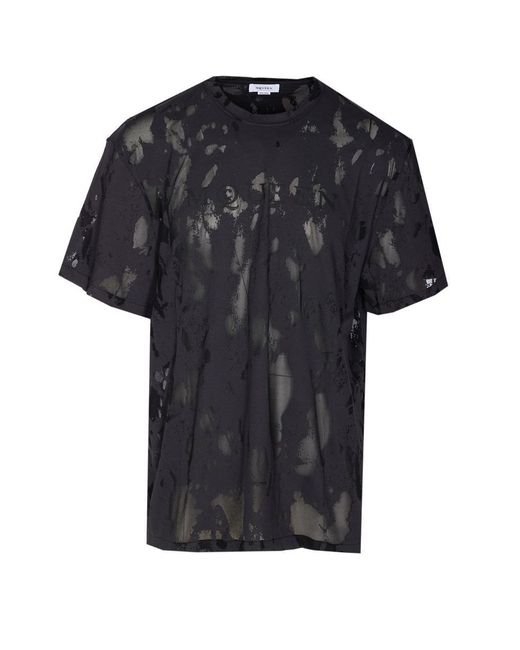 Alexander McQueen Black T-Shirts And Polos for men