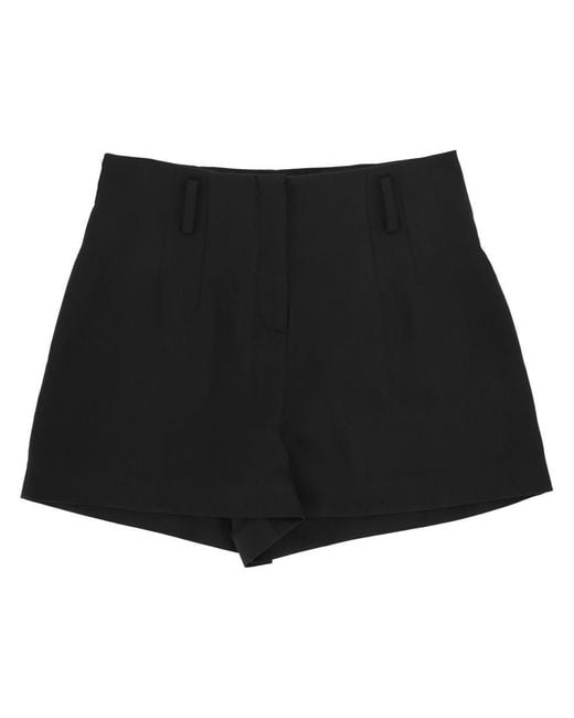ショートパンツ FEDERICA TOSI Women Shorts Burmudas 93569 40811400 92397 B FEDERICA TOSI Shorts in Black | Lyst