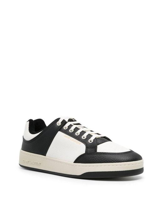 Saint Laurent Black Sl/61 Low Top Sneakers for men