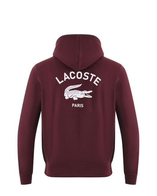 Lacoste Purple Sweatshirt for men