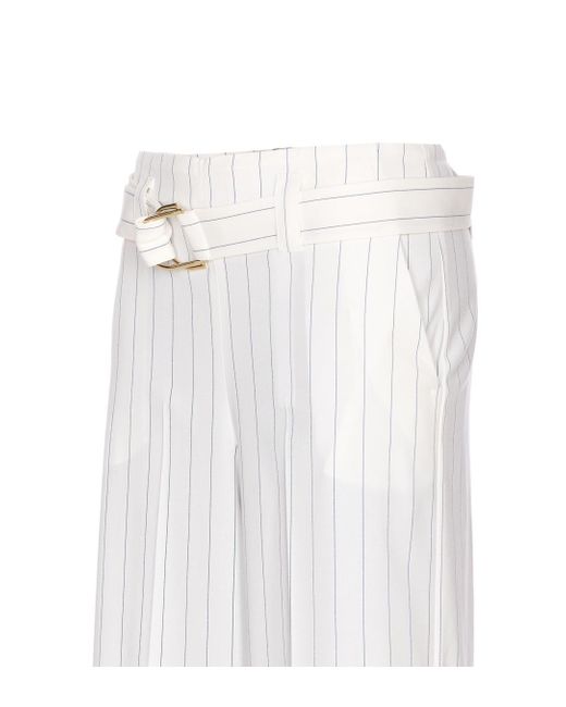 Liu Jo White Trousers