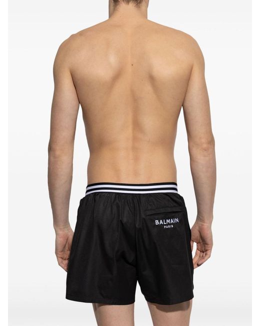 Balmain Black Swimsuit for men