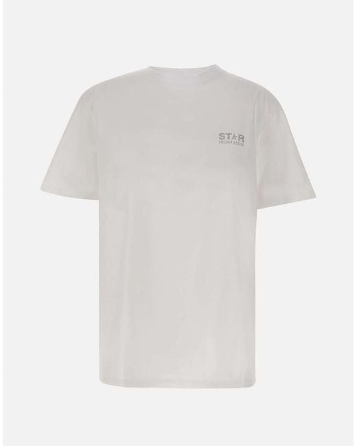 Golden Goose Deluxe Brand White T-Shirts And Polos