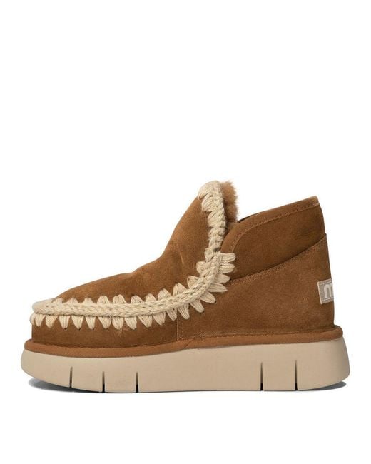 Mou Brown Eskimo Bounce Cognac Sneaker