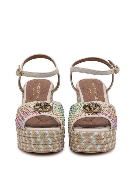 Kurt Geiger Natural Chelsea Sandal