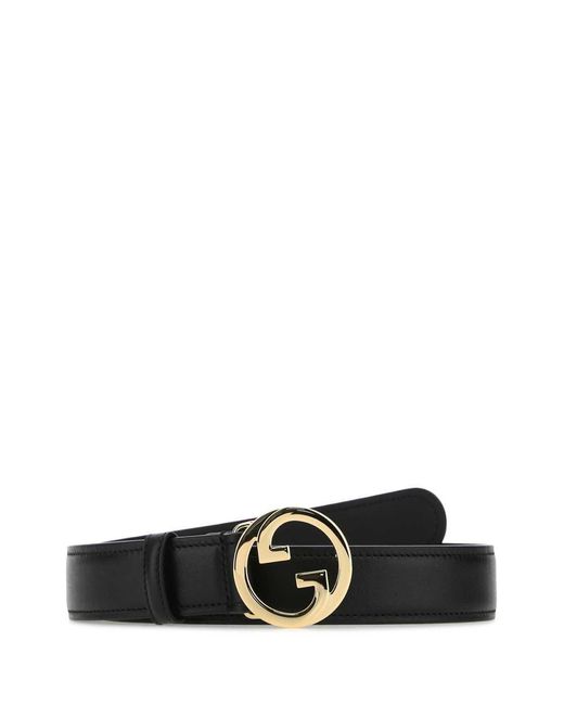 Gucci Black Belts Women
