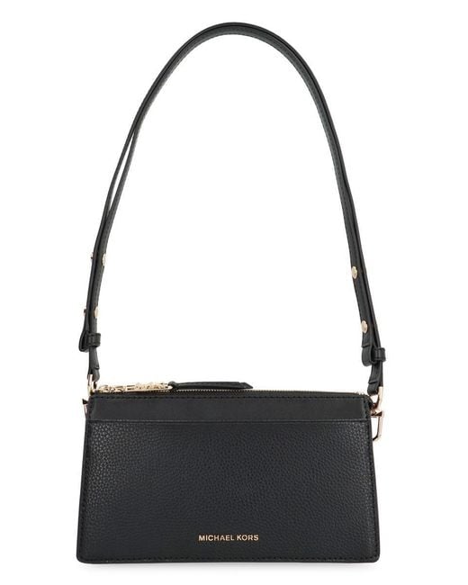 MICHAEL Michael Kors Black Empire Leather Crossbody Bag