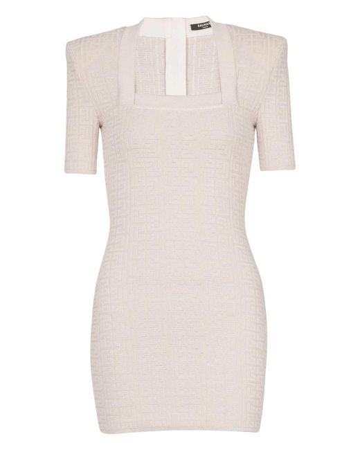 Balmain Natural Knit Dress