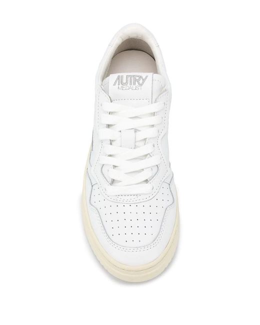 Autry White Sneakers With Print