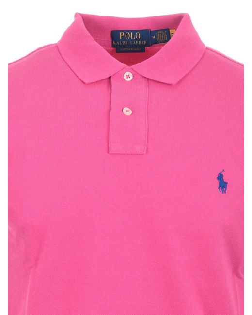 Polo Ralph Lauren Pink Polo for men