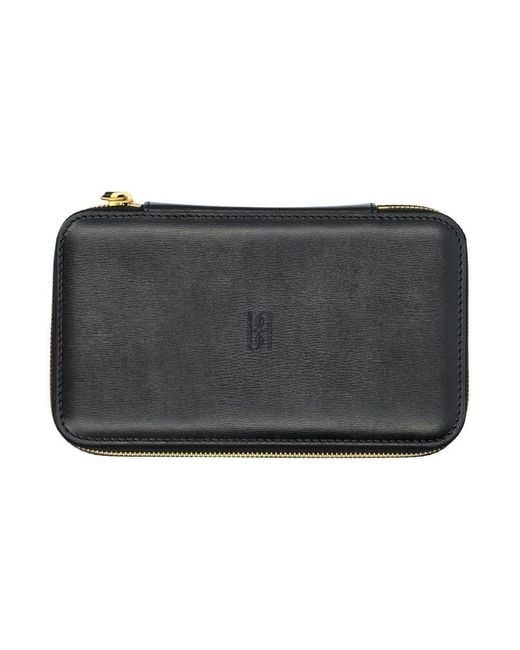 By Malene Birger Black Aya Cosmetic Case
