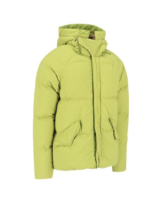 C P Company Yellow Artic Down Parka for men