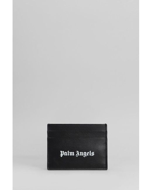 Palm Angels Gray Wallet for men