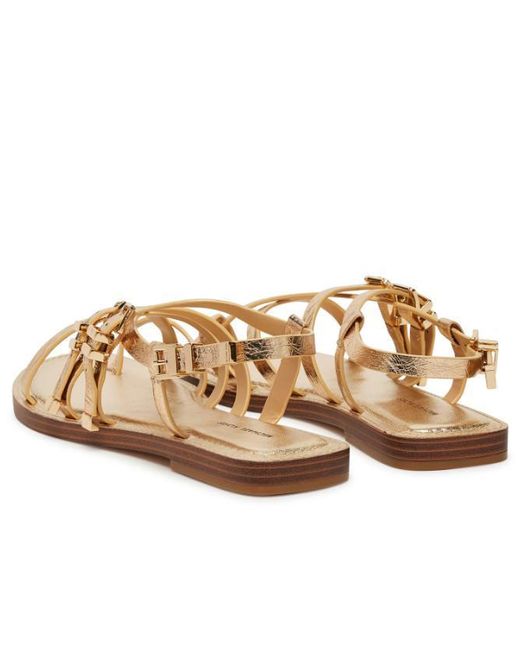 Michael Kors Metallic Sandals