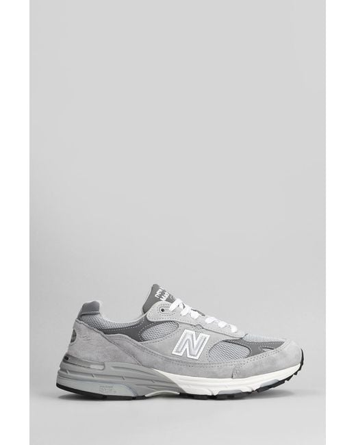 New Balance White 993 Sneakers for men