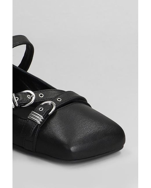 Vic Matié Gray Logic 101 Ballet Flats