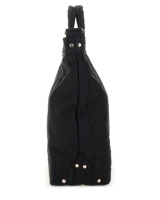 Porter-Yoshida and Co Black 2Way Mile Tote Bag for men