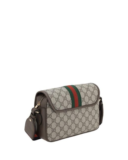 Gucci Gray Shoulder Bags