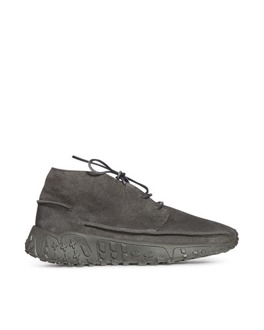 Buttero Gray Shoes for men