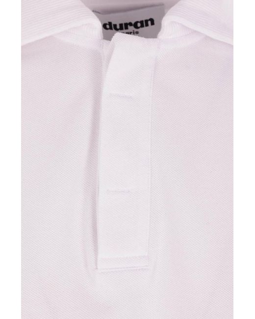 Duran Lantink White T-Shirts And Polos