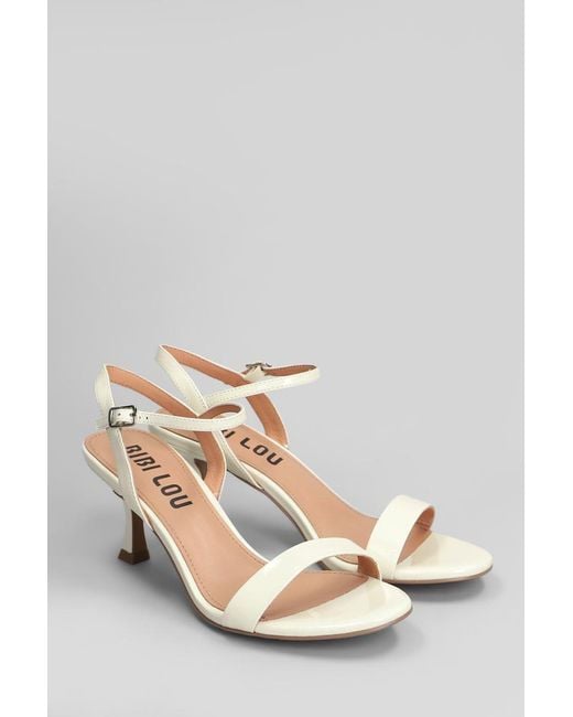 Bibi Lou White Lotus 65 Sandals