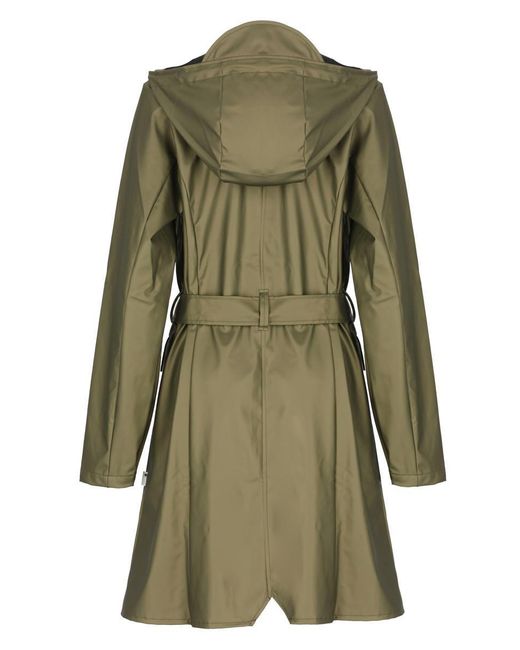 Rains Green Coats