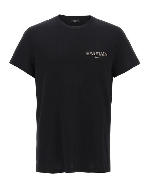 Balmain Black Vintage' T-Shirt for men