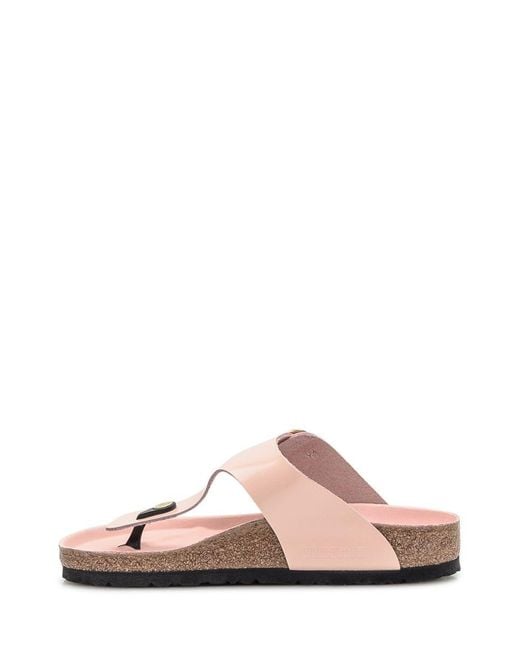 Birkenstock Pink Gizeh Big Buckle Sandal