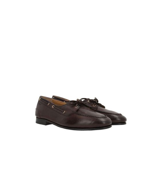 Bally Brown Flat Shoes for men