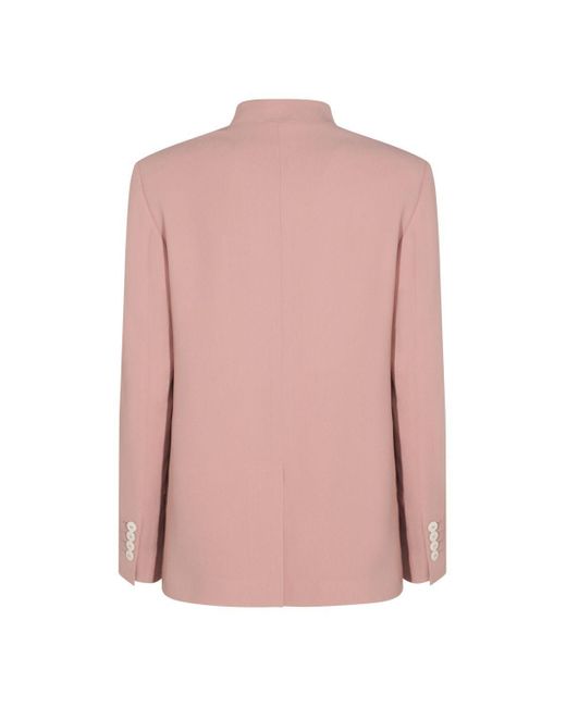 ジャケット MONTEDORO PINK VISCOSE CASUAL JACKET Montedoro Pink Viscose Casual Jacket In Multicolor | ModeSens
